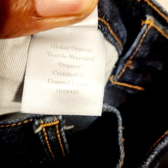 Everlane | Men's Dark Blue Slim Fit Casual Stretch Jeans (Size 33 x 32) - Picture 8 of 14